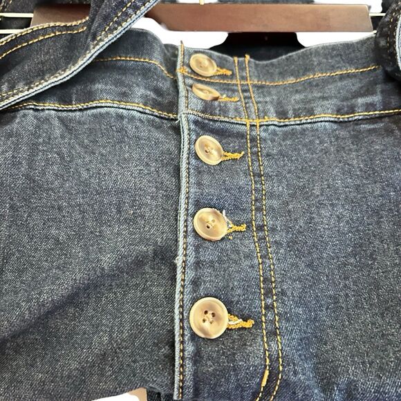 NWT TIME AND TRU Women’s Wide Leg Button Fly High Rise Pockets Elastic Waist 20 - Picture 10 of 15